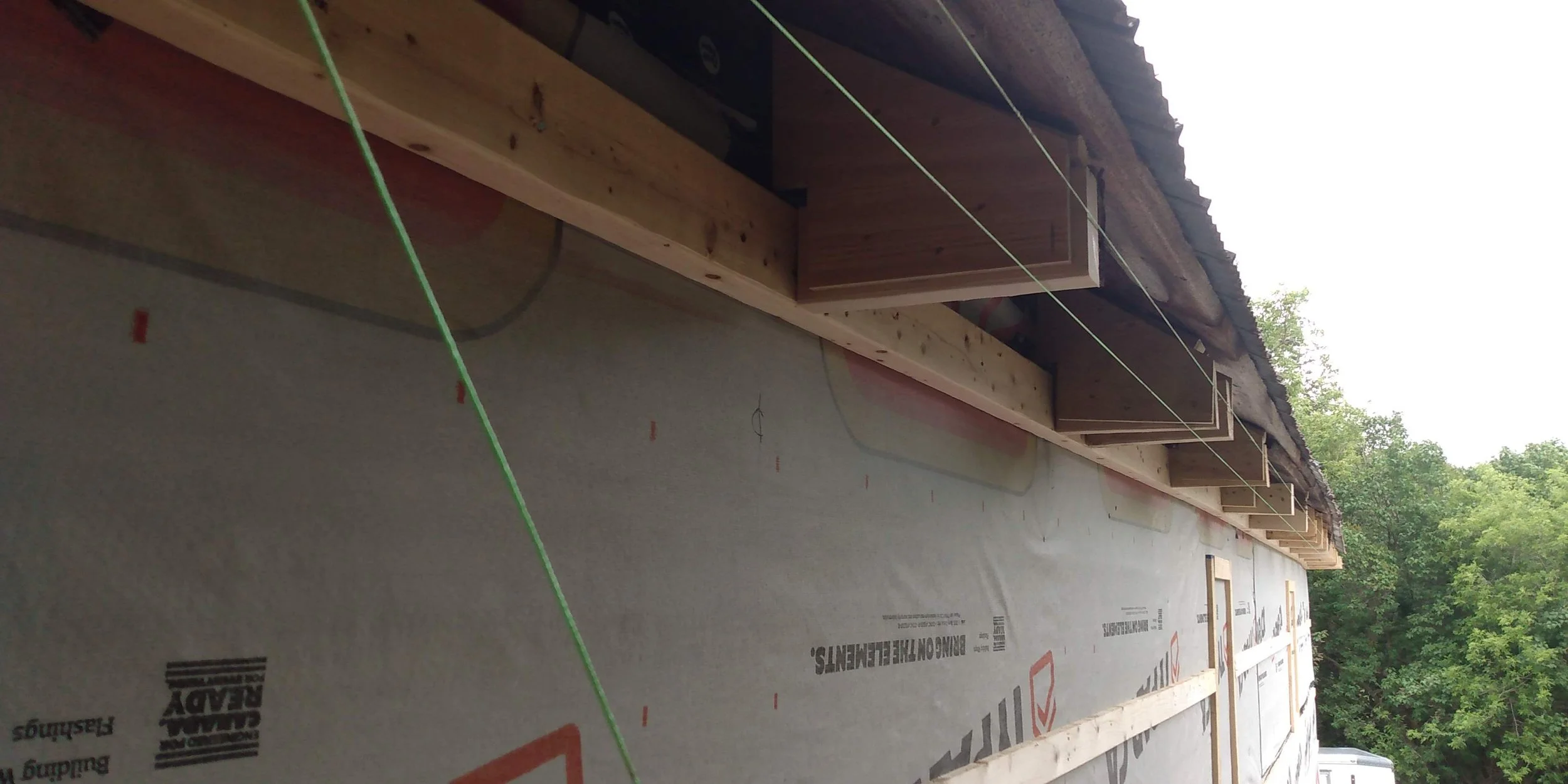 Straightening the fascia
