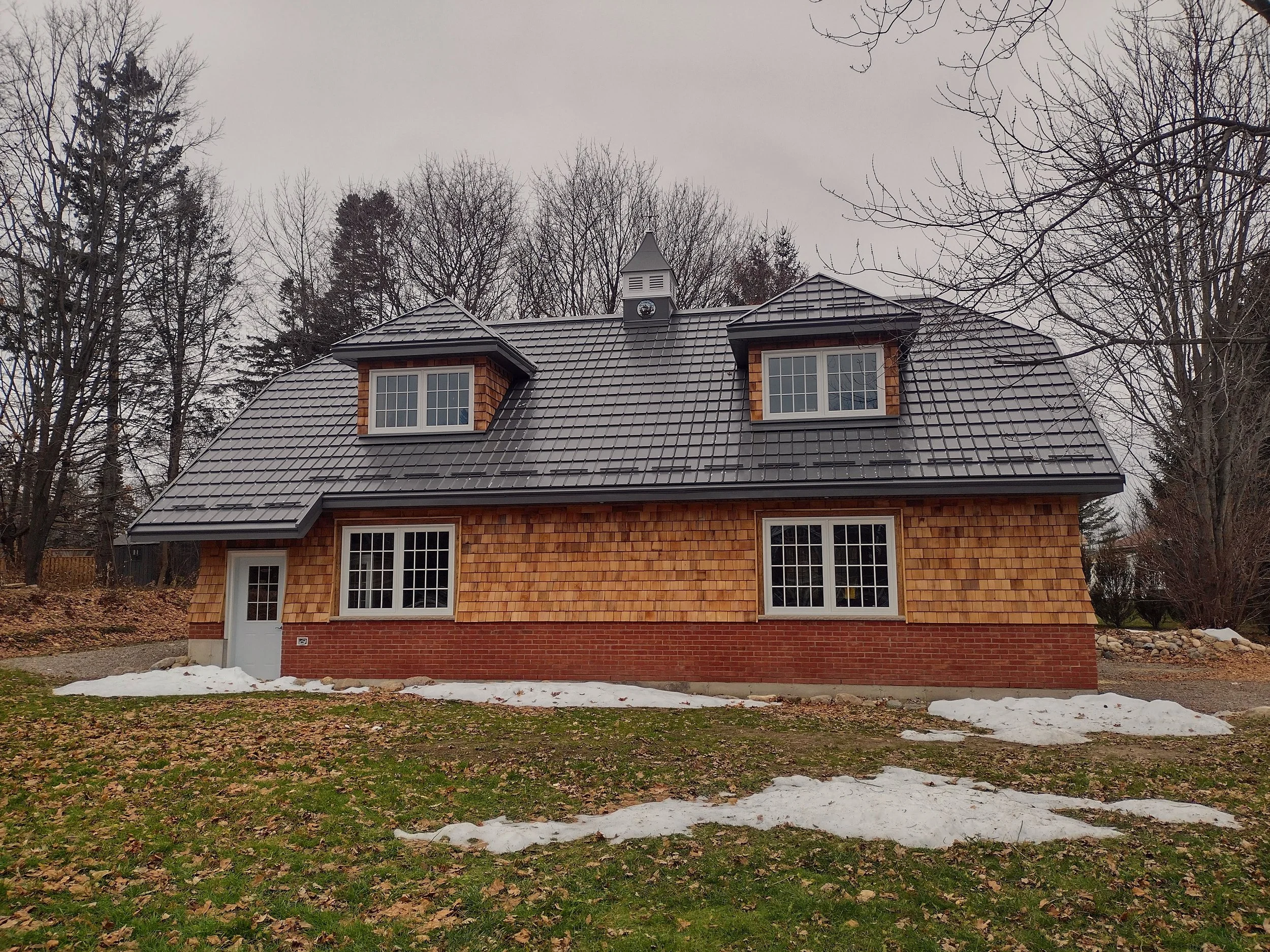 Cedar shake custom build