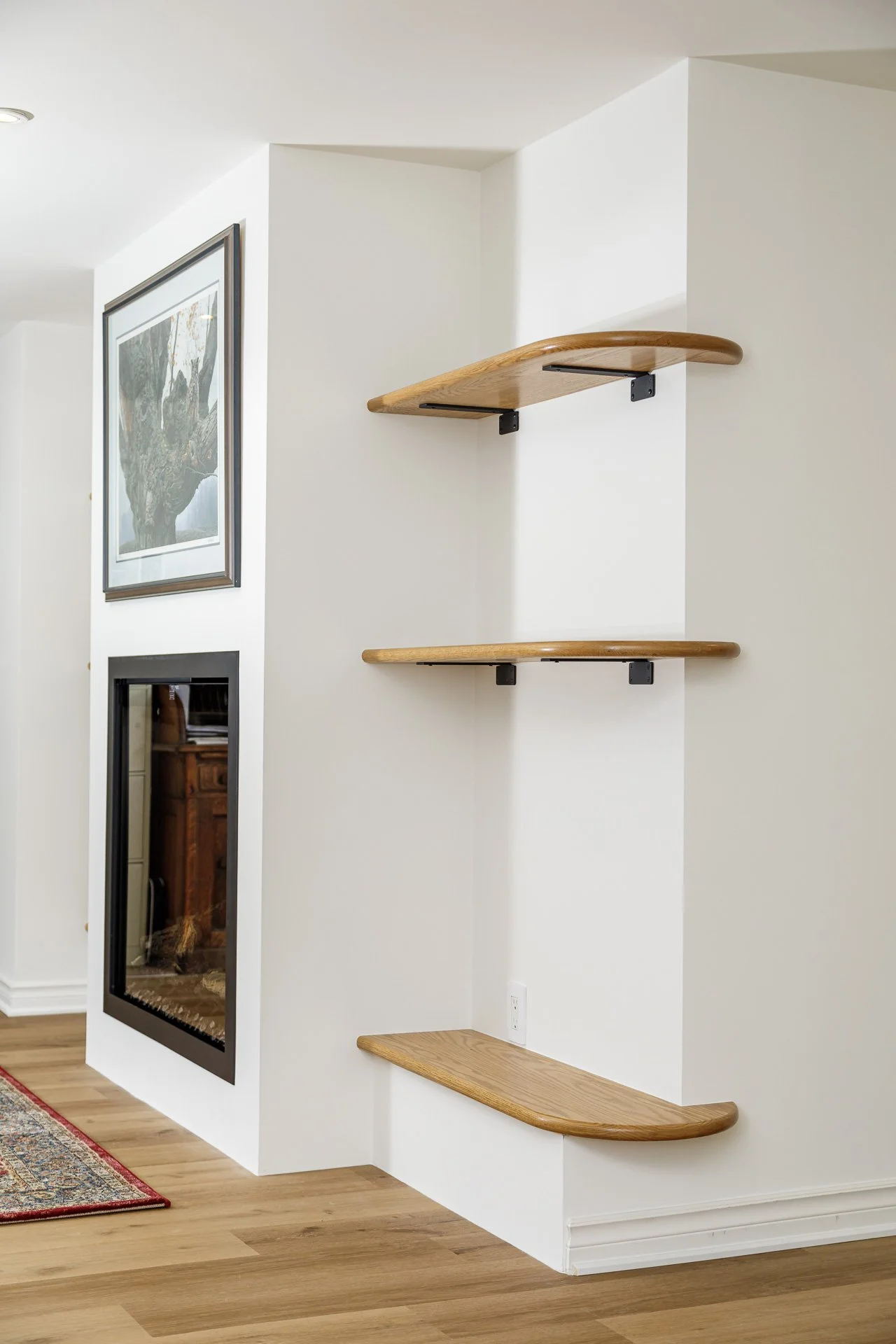 Collingwood custom fireplace oak shelves.jpg