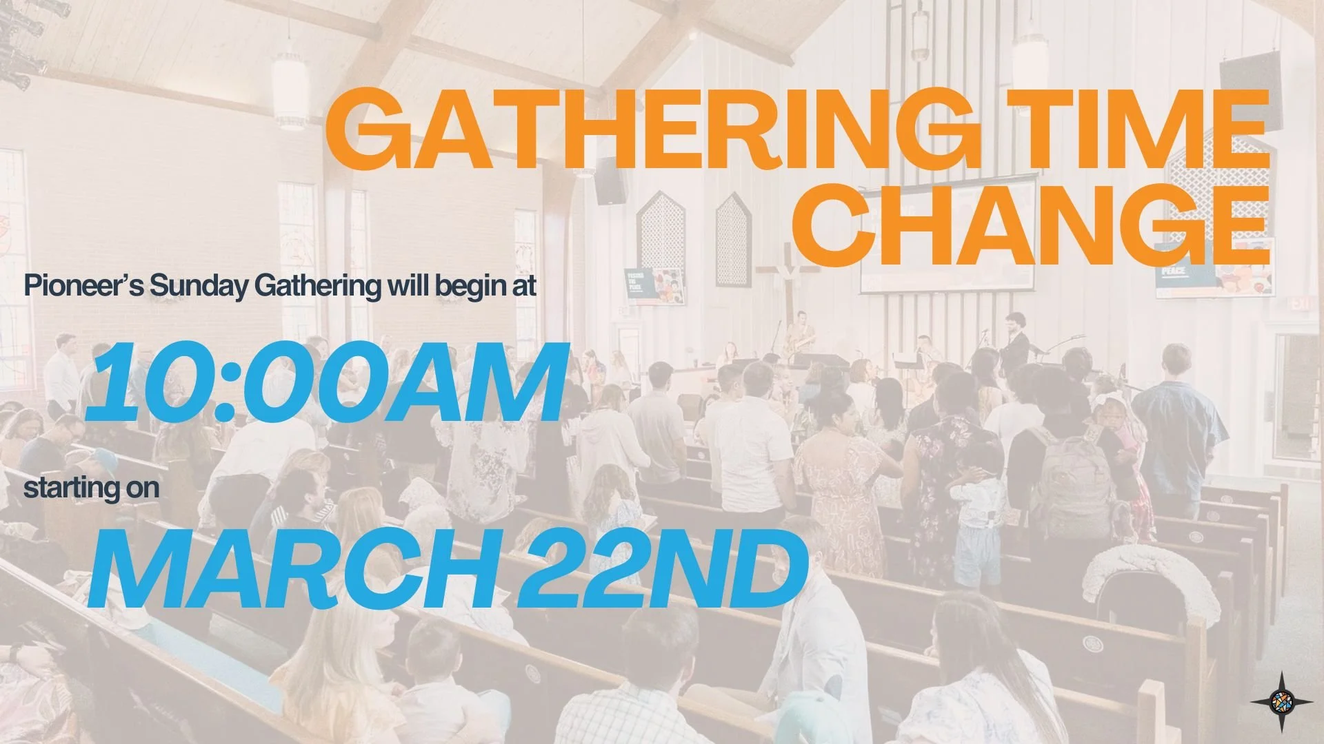 TIME CHANGE: Corporate Gathering 