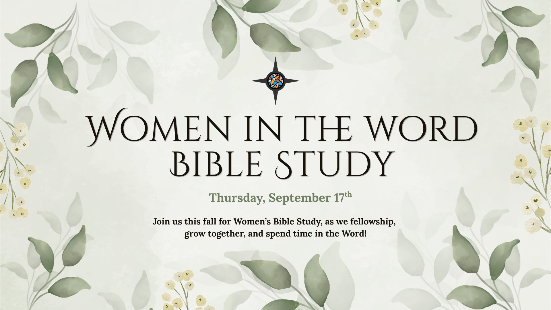 Women in the Word Bible Studies 
