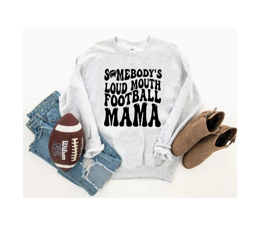 Football Mom Shirt / Football Mama Shirt / Football Shirt / 