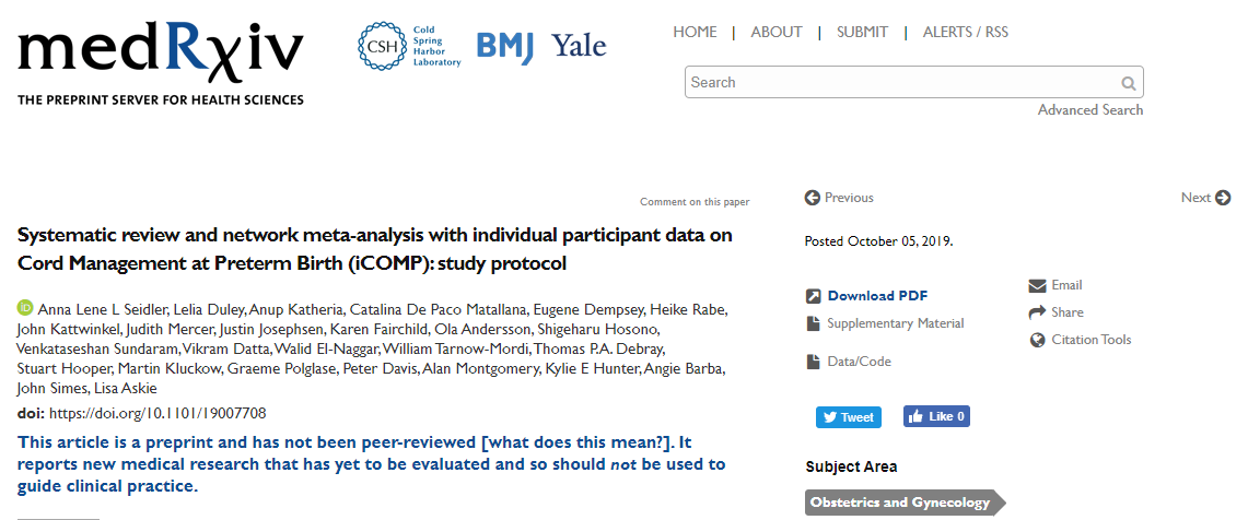 Pre-print now available!