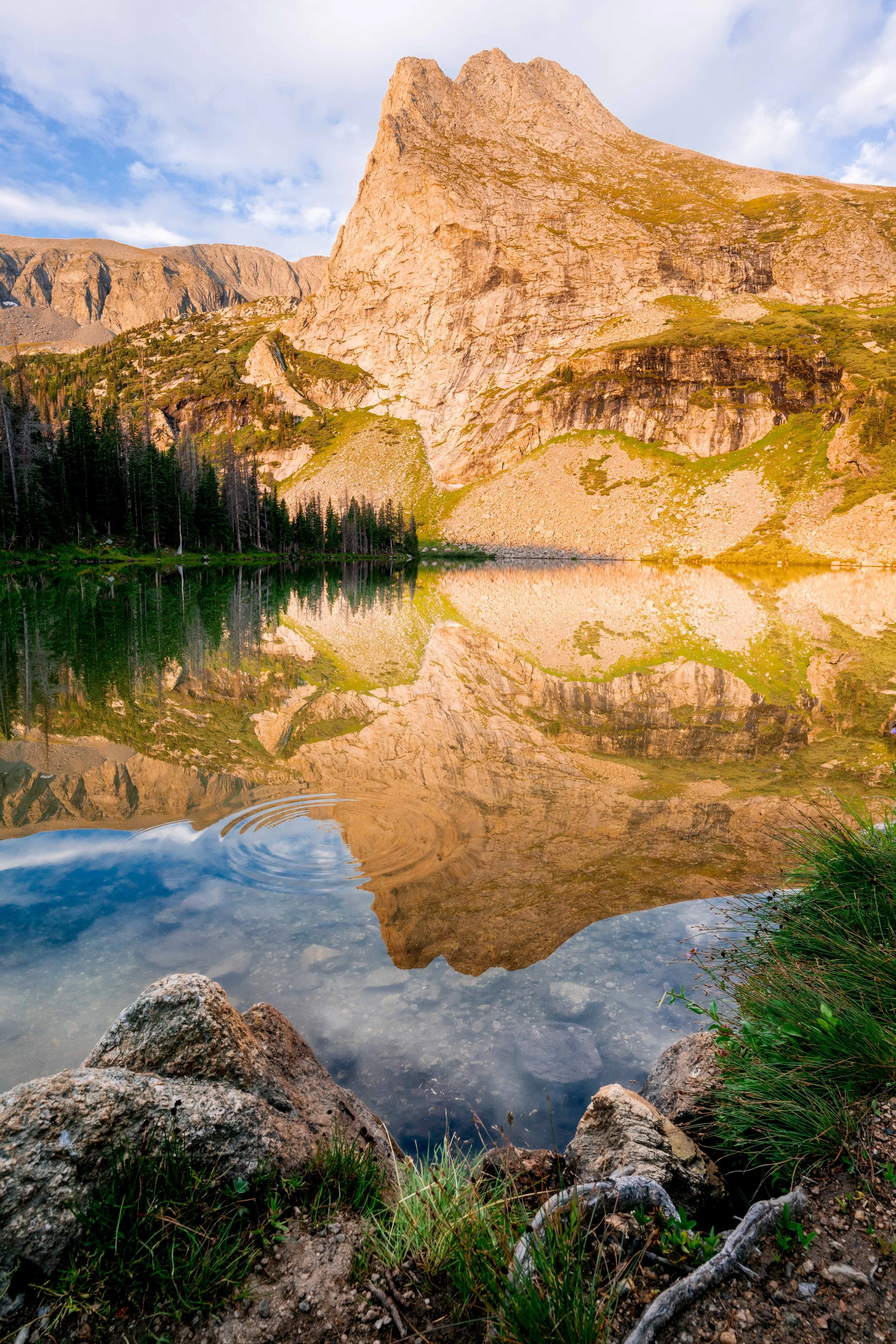 Alpine Sunrise Reflection