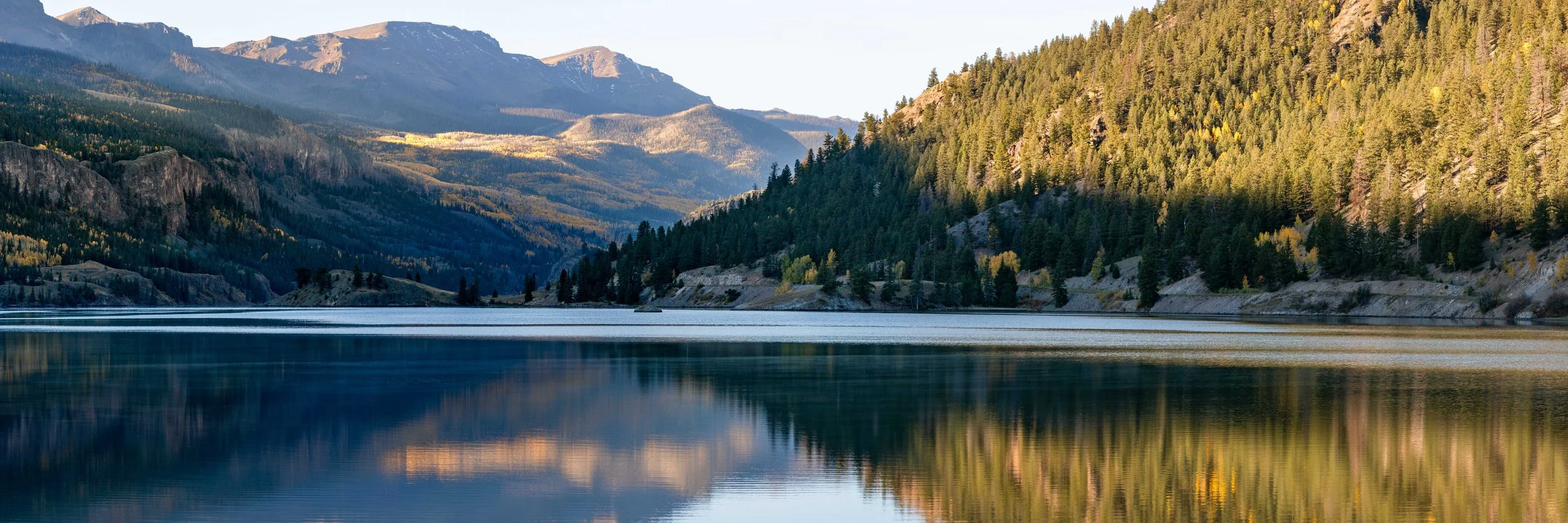 Autumn Lake Reflection