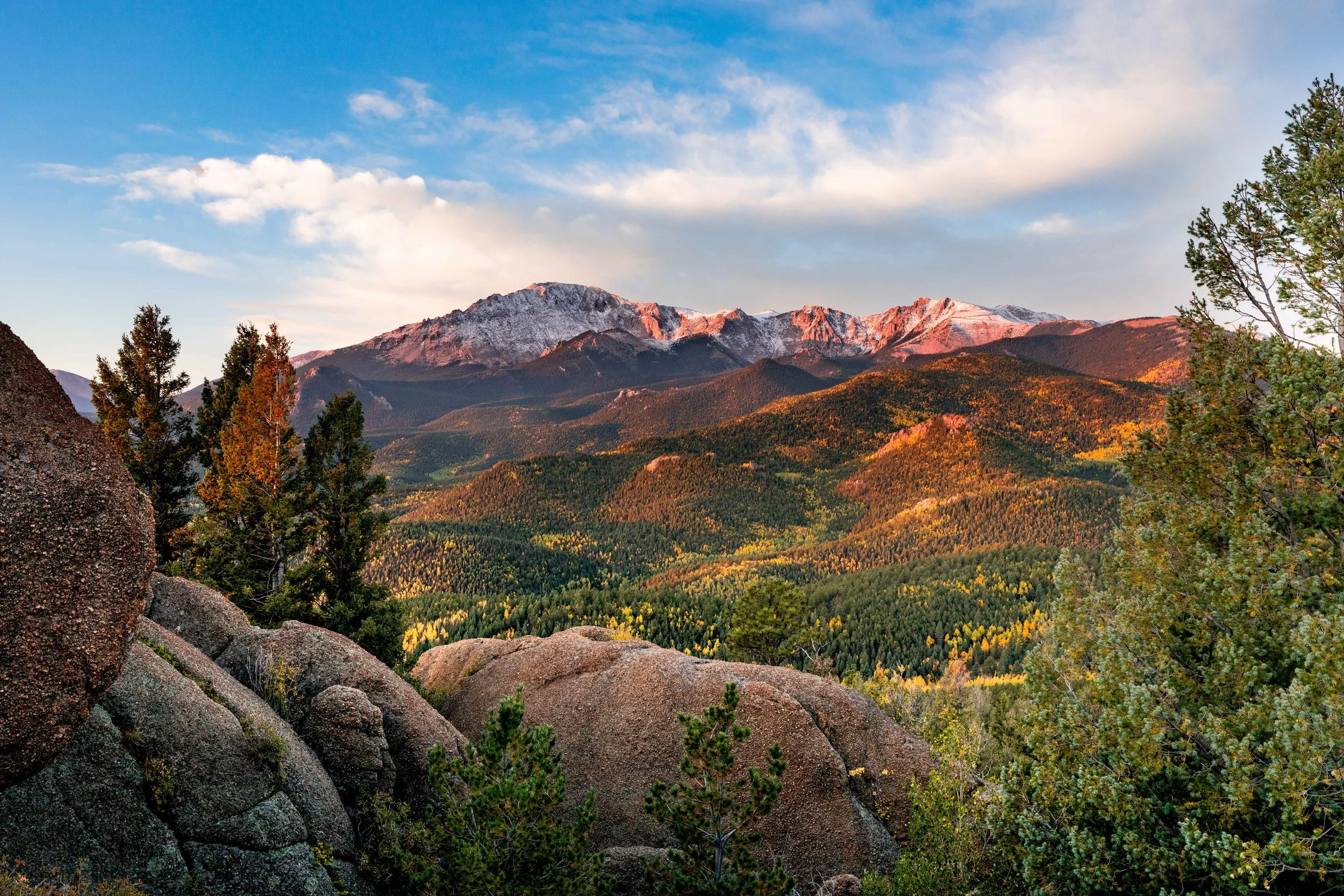 Pikes Peak Autumn Glow