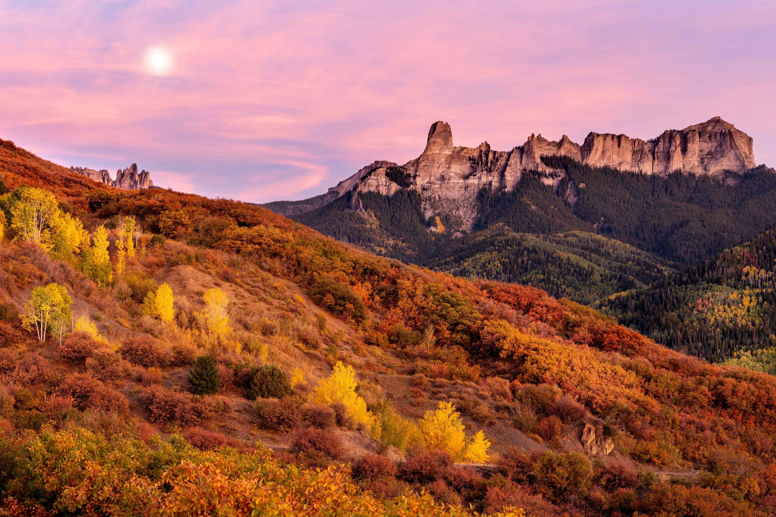 Chimney Alpenglow