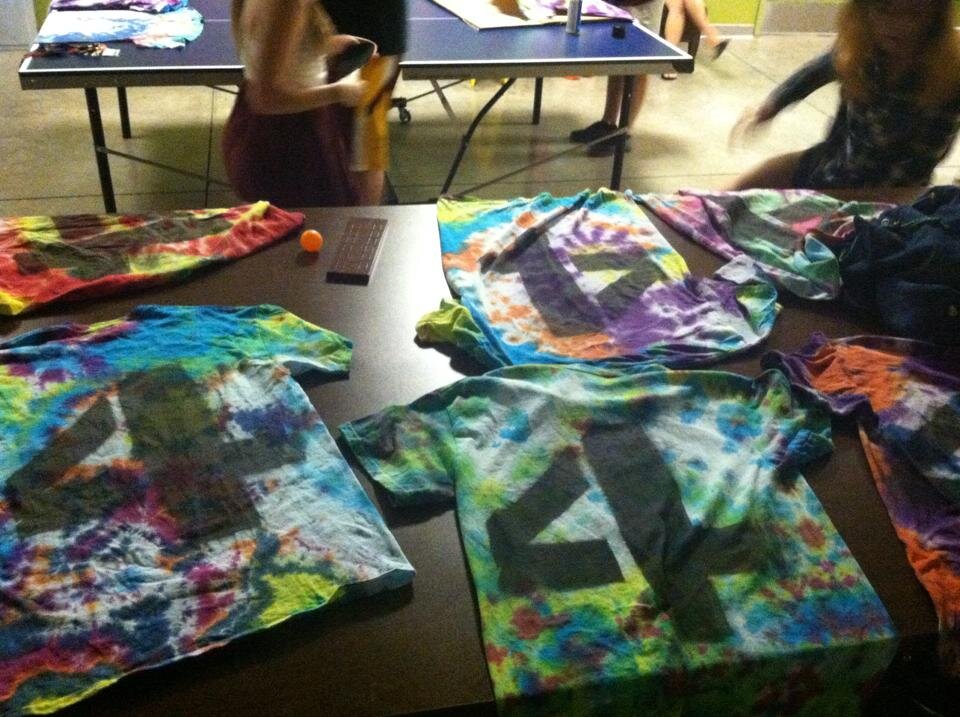 No, we don’t have any picture of us playing flag football, we were too busy… sucking. At least we looked fly doing it.