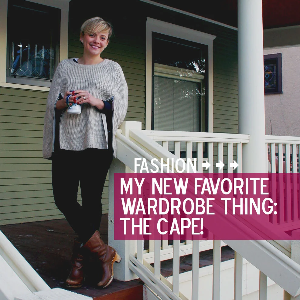 It's a Cape, Not a Poncho.