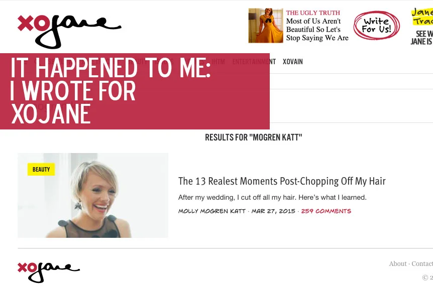 It Happened to Me: I Wrote for xoJane