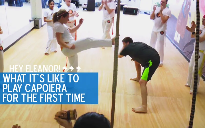 What It's Like to Play Capoeira for the 1st Time