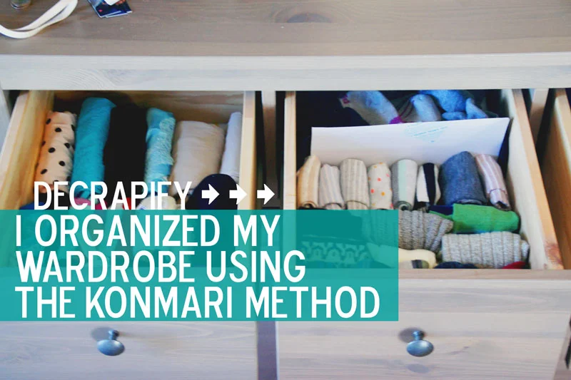 I Organized My Wardrobe Using the KonMari Method