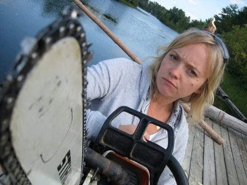 #2 & 3. Learn How to Use a Chainsaw, then Learn How to Use iMovie