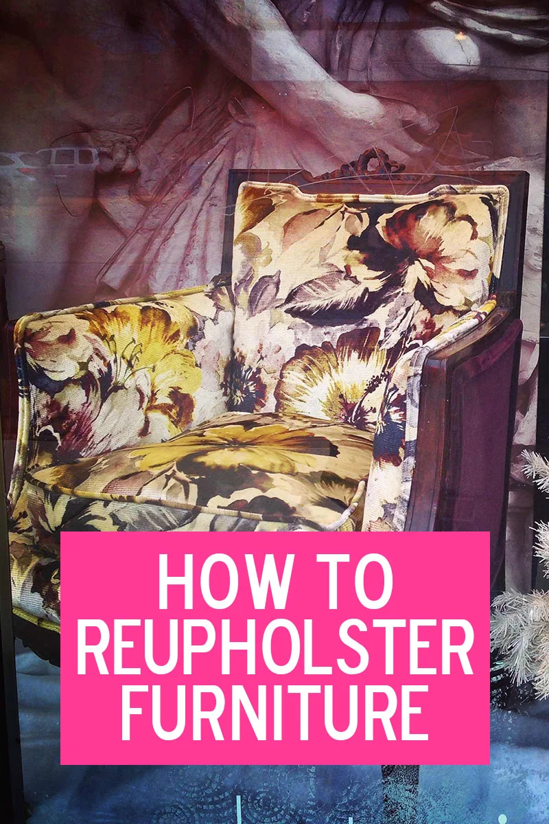 How to Reupholster Furniture (If You've Never Done It Before)