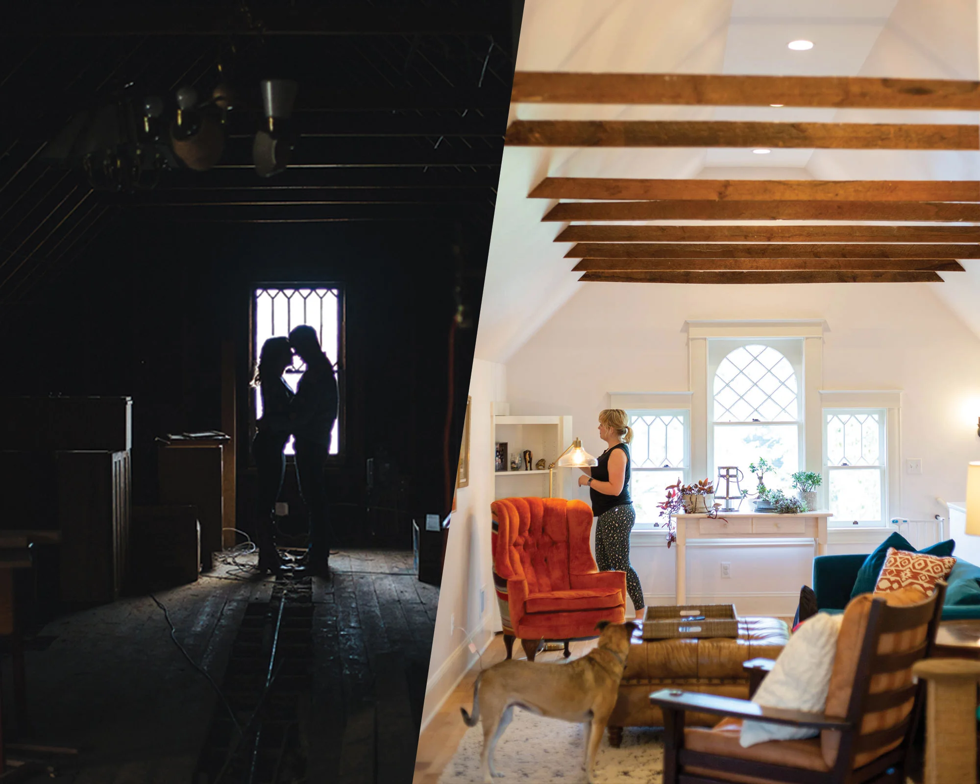 Before & After: Our Victorian Attic Renovation