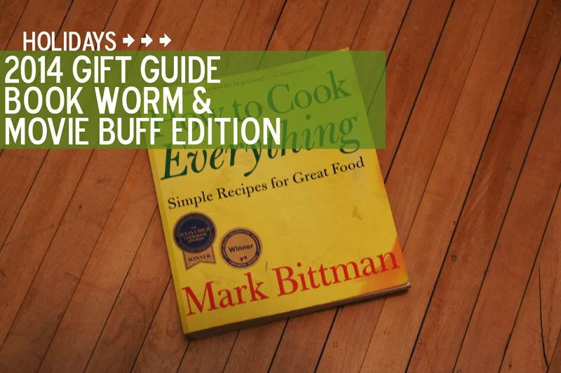 Holiday Gift Guide: Book Worm/Movie Buff Edition