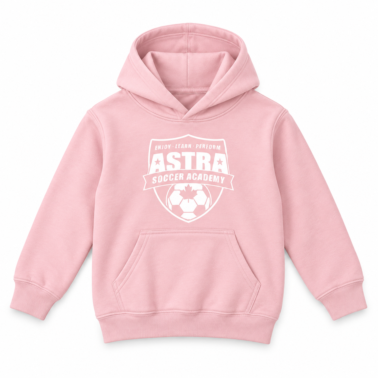 ASTRA Youth Crest Hoodie – Pink