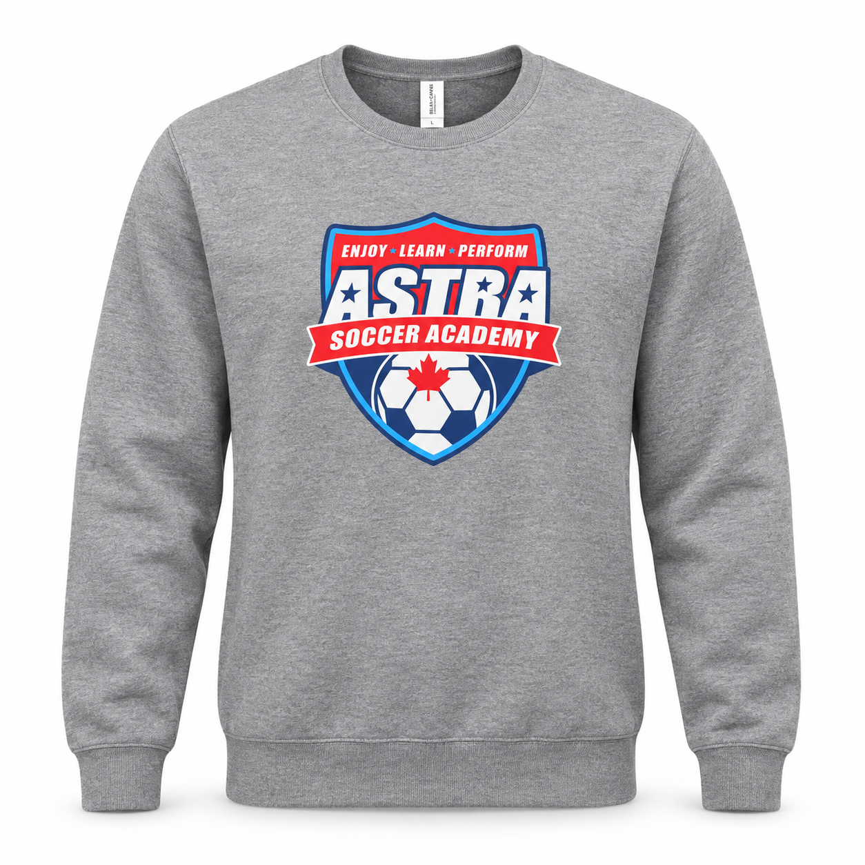 Adult Crewneck Sweater - Grey