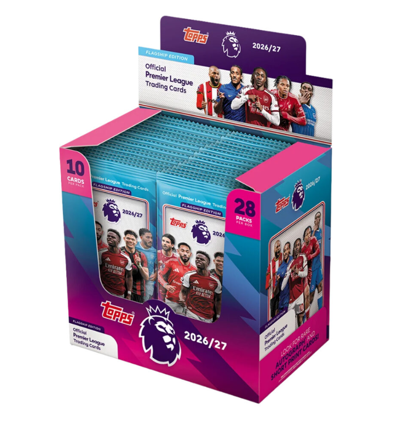 2026-27 PREMIER LEAGUE EDITION CARDS – 28-PACK BOX (280 CARDS)