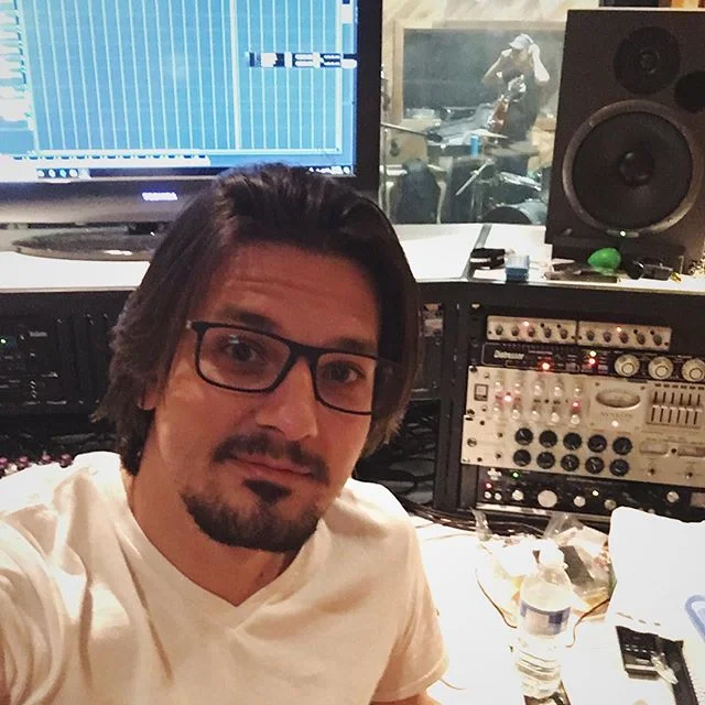 At Zen Recording helping out on the board for Steve Connelly and the Lesser Gods!