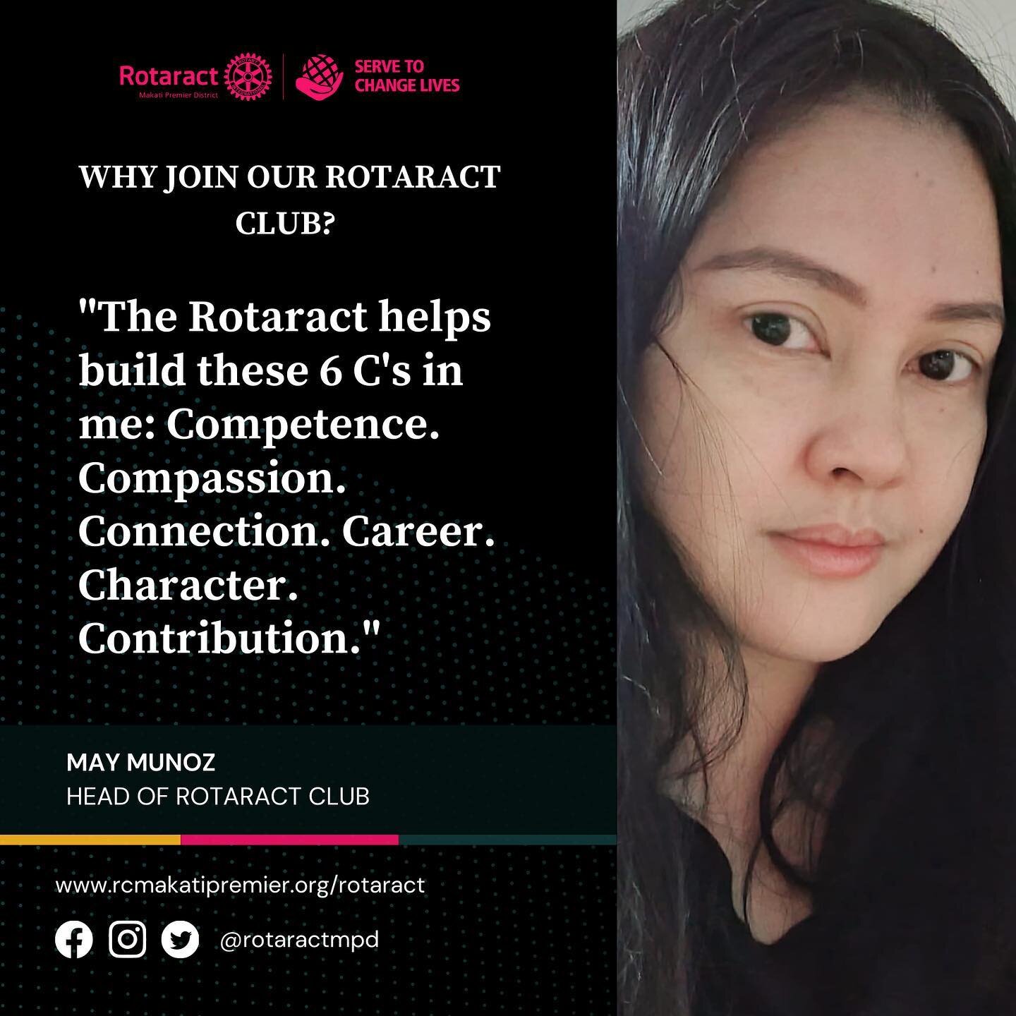 WE WANT YOU!

Join our dynamic group of young individuals serving to change lives!

www.rcmakatipremier.org/rotaract

#servetochangelives #rotaractclub #rotaractclubofmakatipremierdistrict
#rotaryinternational #rotaryclub #rotaractinternational #igda