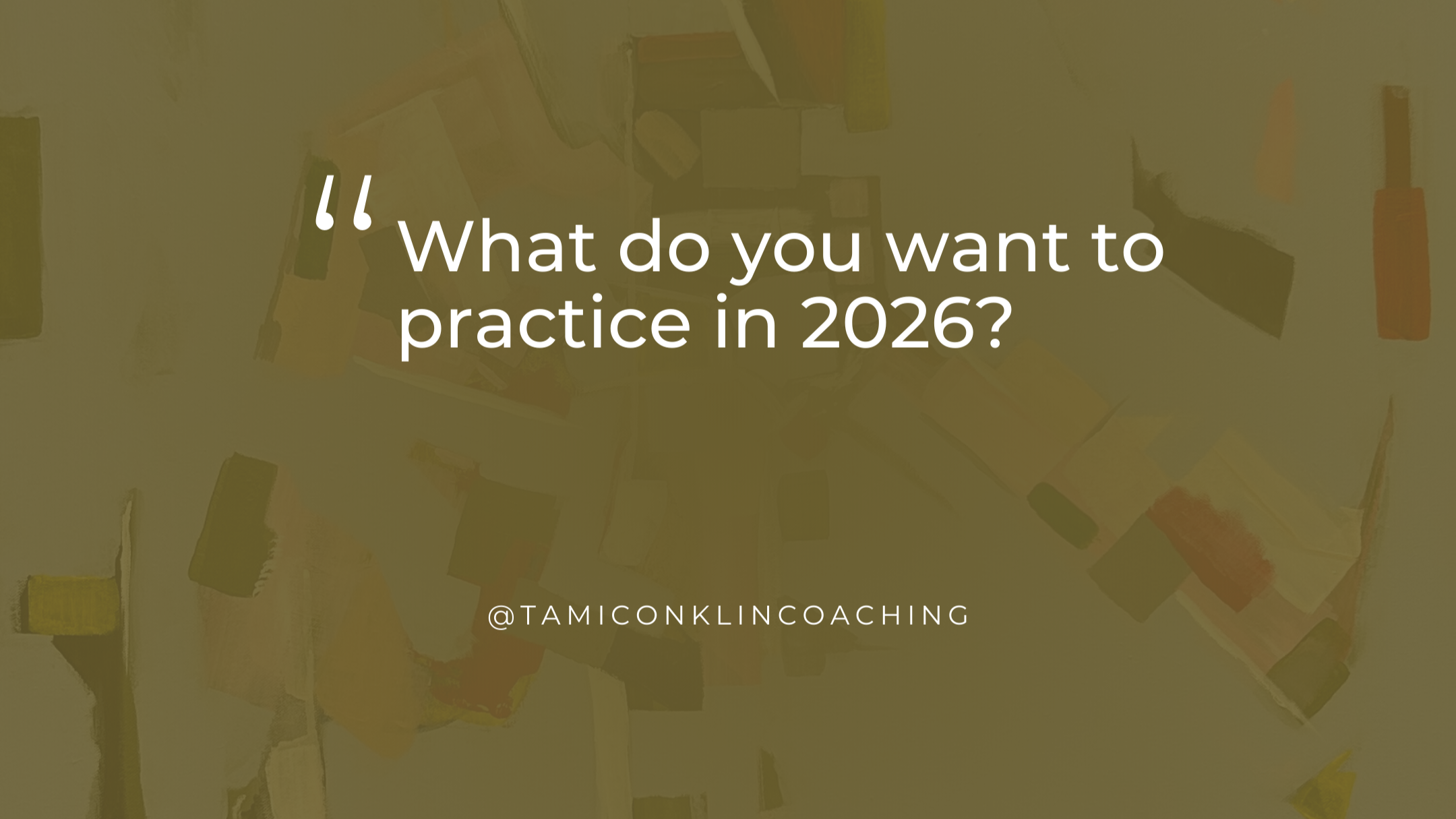 What We Practice, We Become