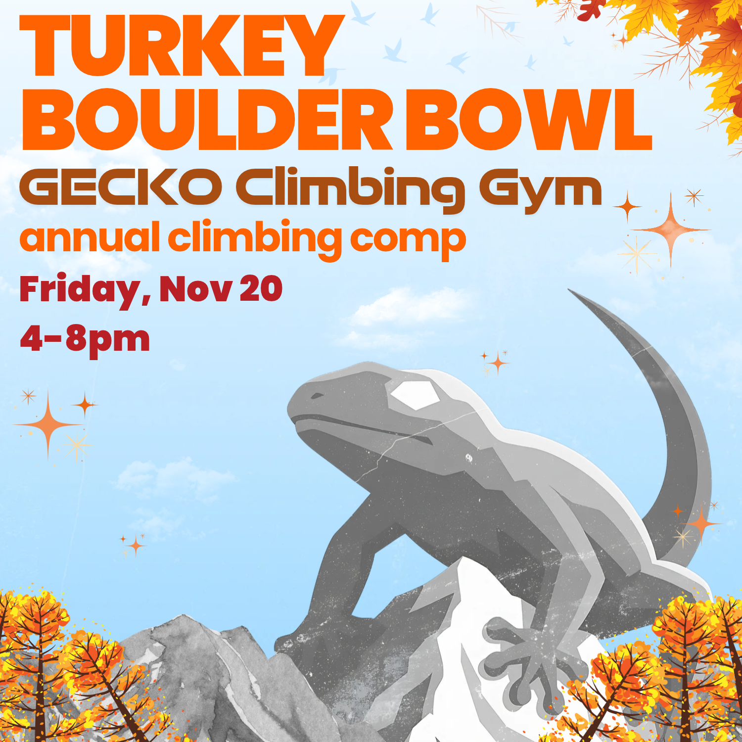 SIGNUP TODAY as a Competitor or a Volunteer and Gobble Up some Prizes from our Sponsors!