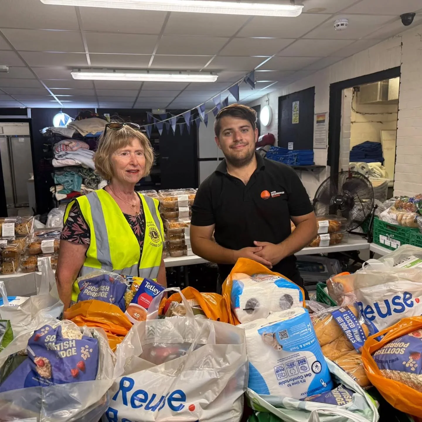 Huge thanks to The Lions Club of Reading for their continued support!
Another huge donation was dropped off recently and we're so grateful π§‘ππ»
We always welcome food and toiletries donations to help our most vulnerable people in our community.