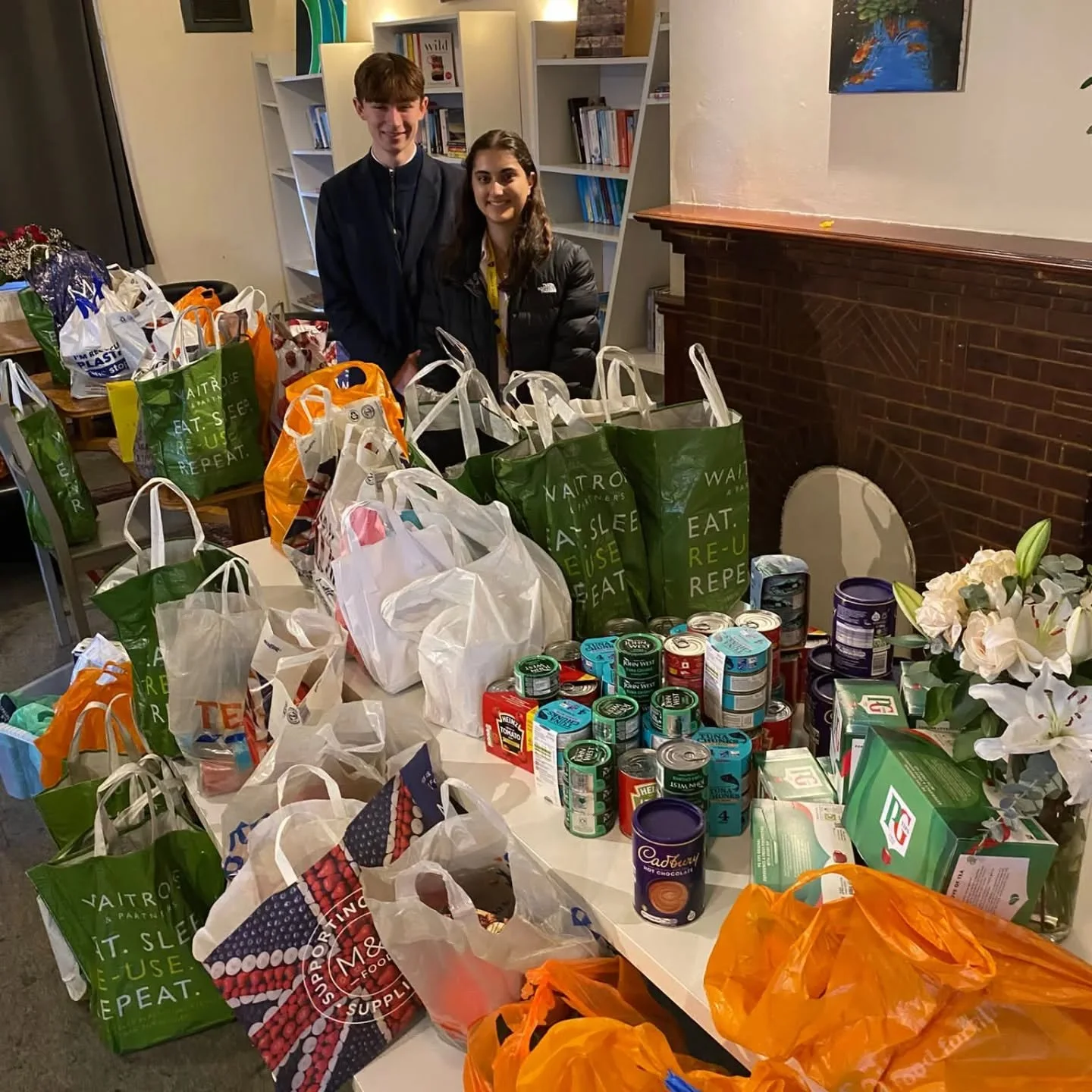 A huge THANKS to Reading Blue Coat school who chose to support New Beginnings this year with their Harvest Festival donations. 

New Beginnings were invited along to take part in the school's assembly - we were made to feel so welcomed. Last week a m