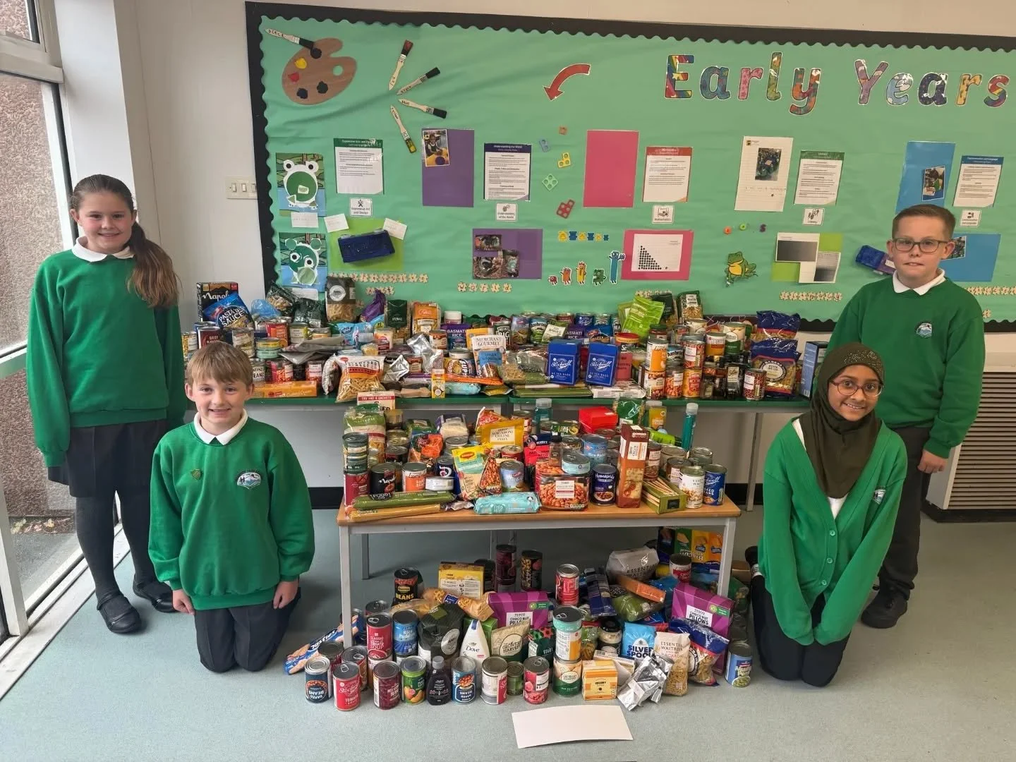 An absolutely huge Thank You to Meadow Park School for their amazing Harvest Festival collection - it was a full car load!

This will make a massive difference to those in our community and to those who need it most. We are thoroughly delighted you c