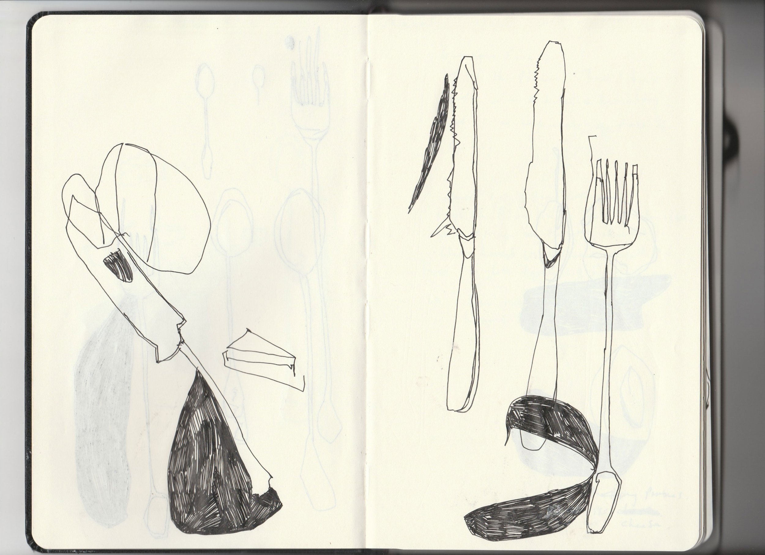 Sketchbook-Archive-2-knives-forks