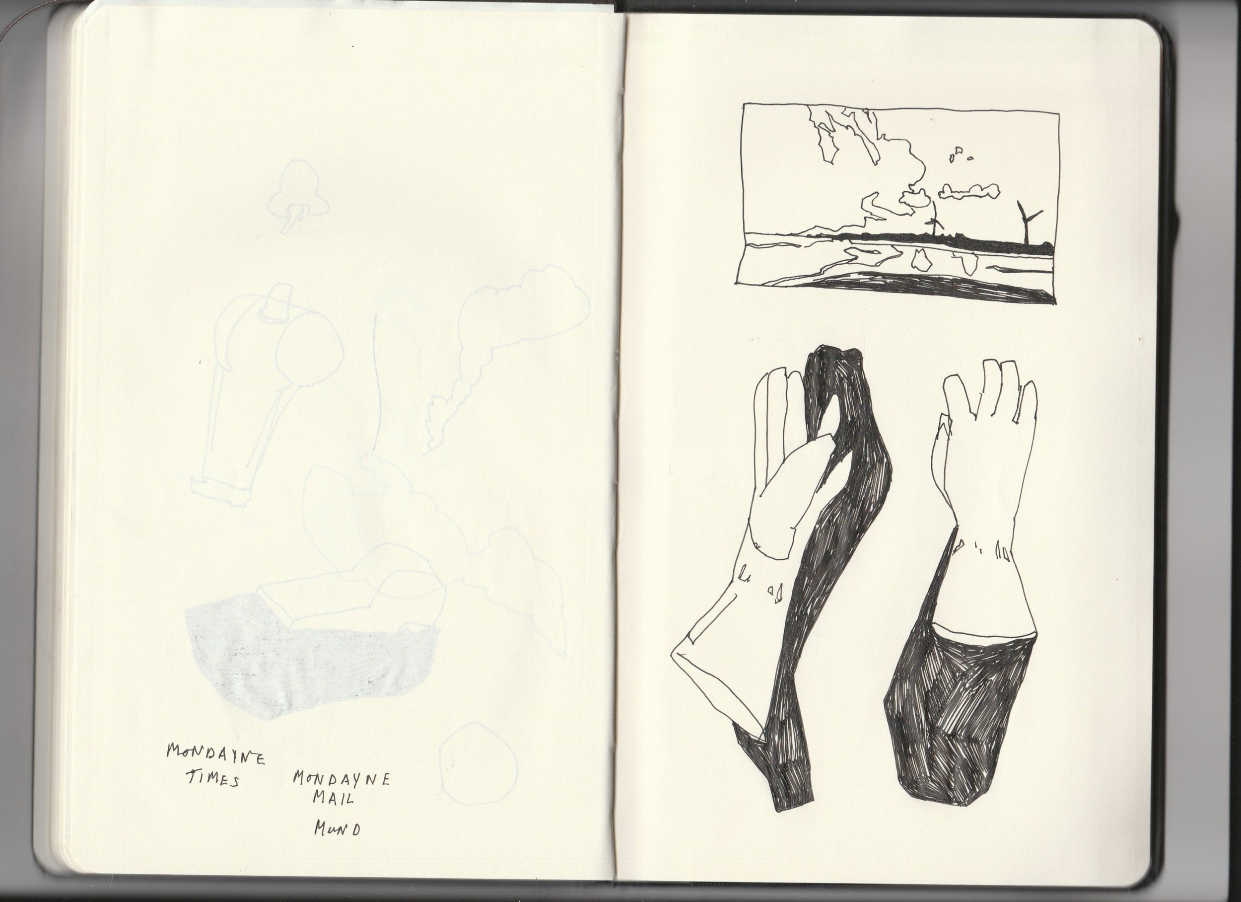 Sketchbook-Archive-2-gloves-beach
