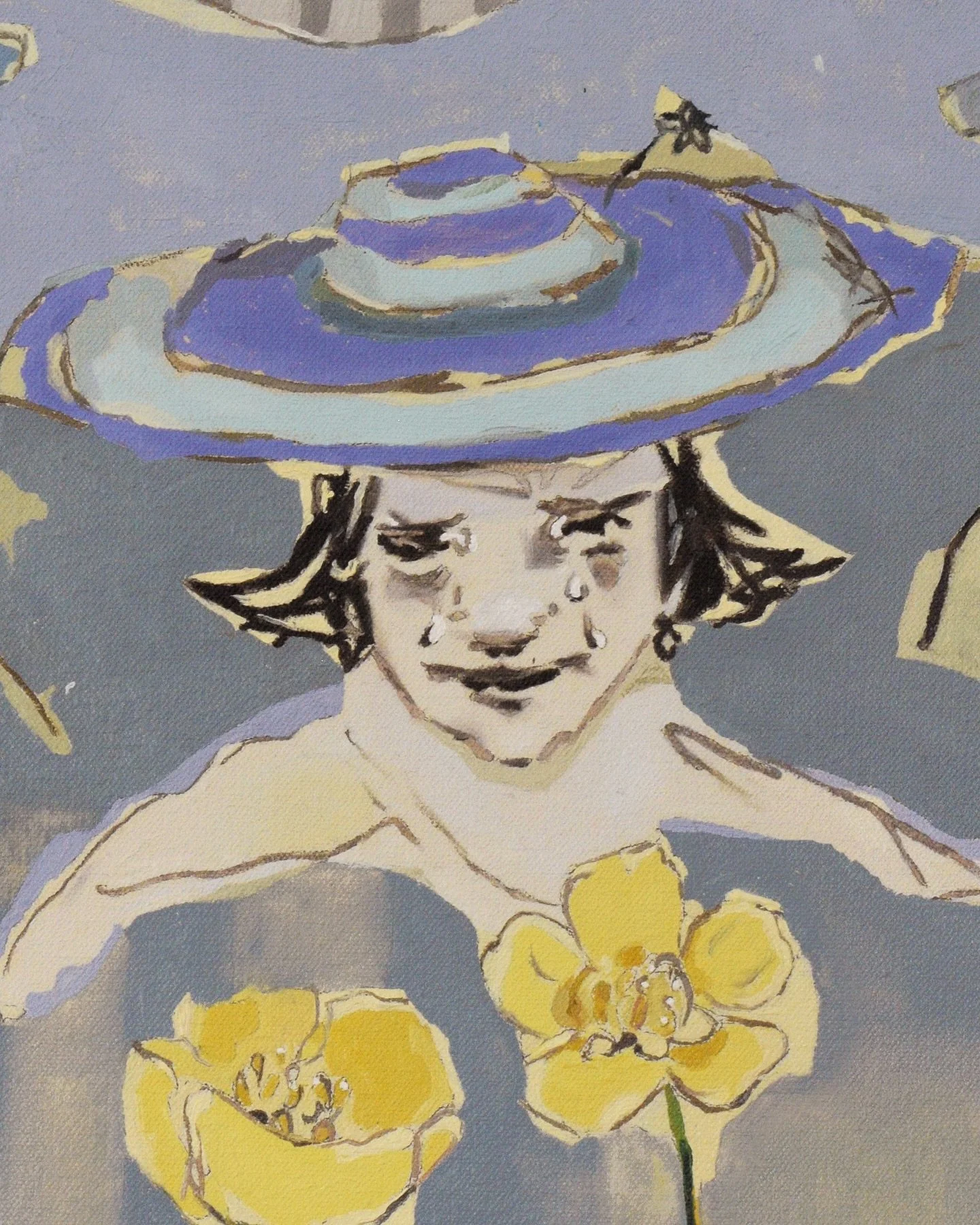 Salted butter 🧈🗡️

Oil and acrylic on cotton canvas 40 x 50 x 3.6 cm