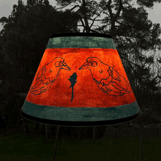 GLOWING CROWS