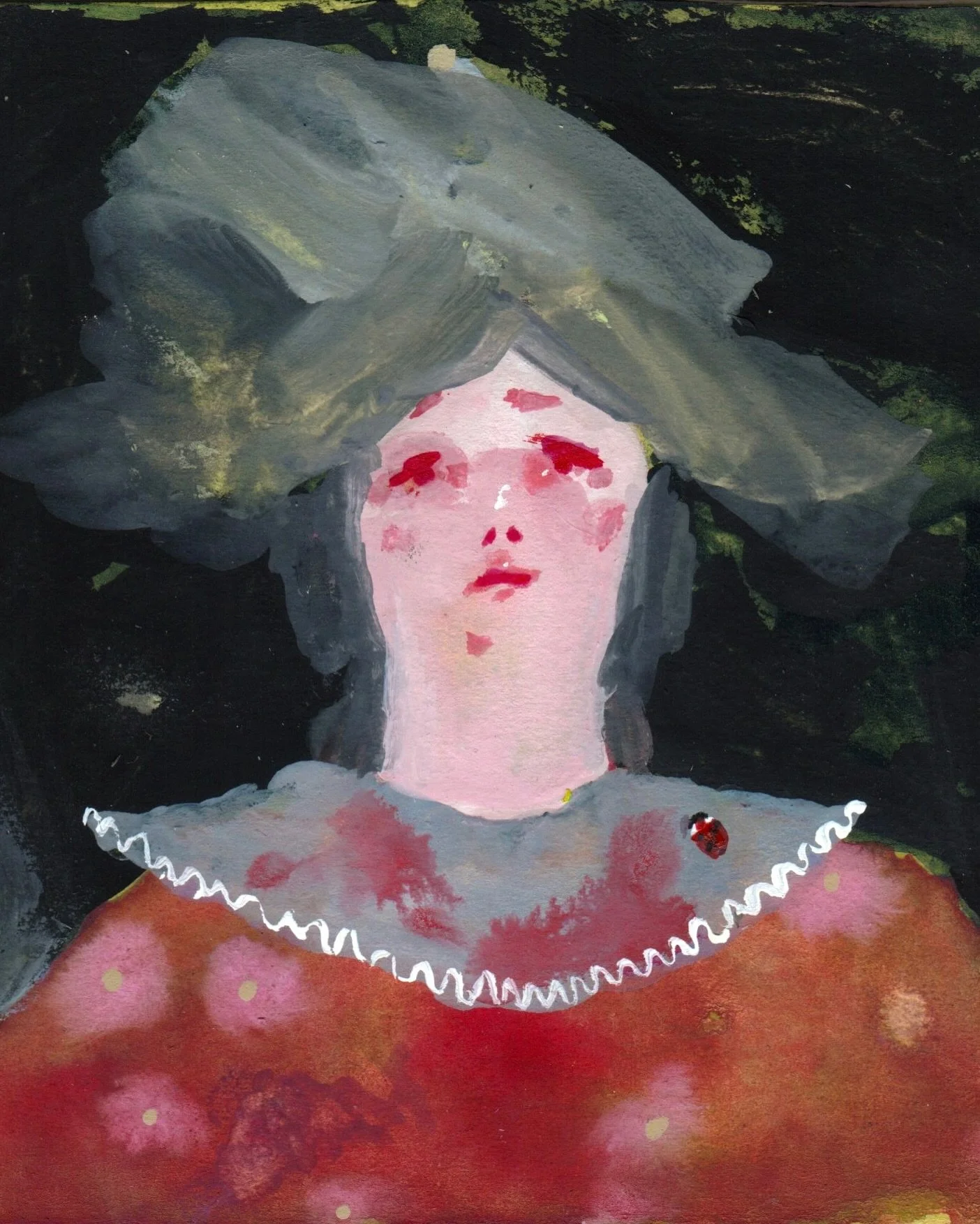 Ladybug

(gouache and watercolour on board)