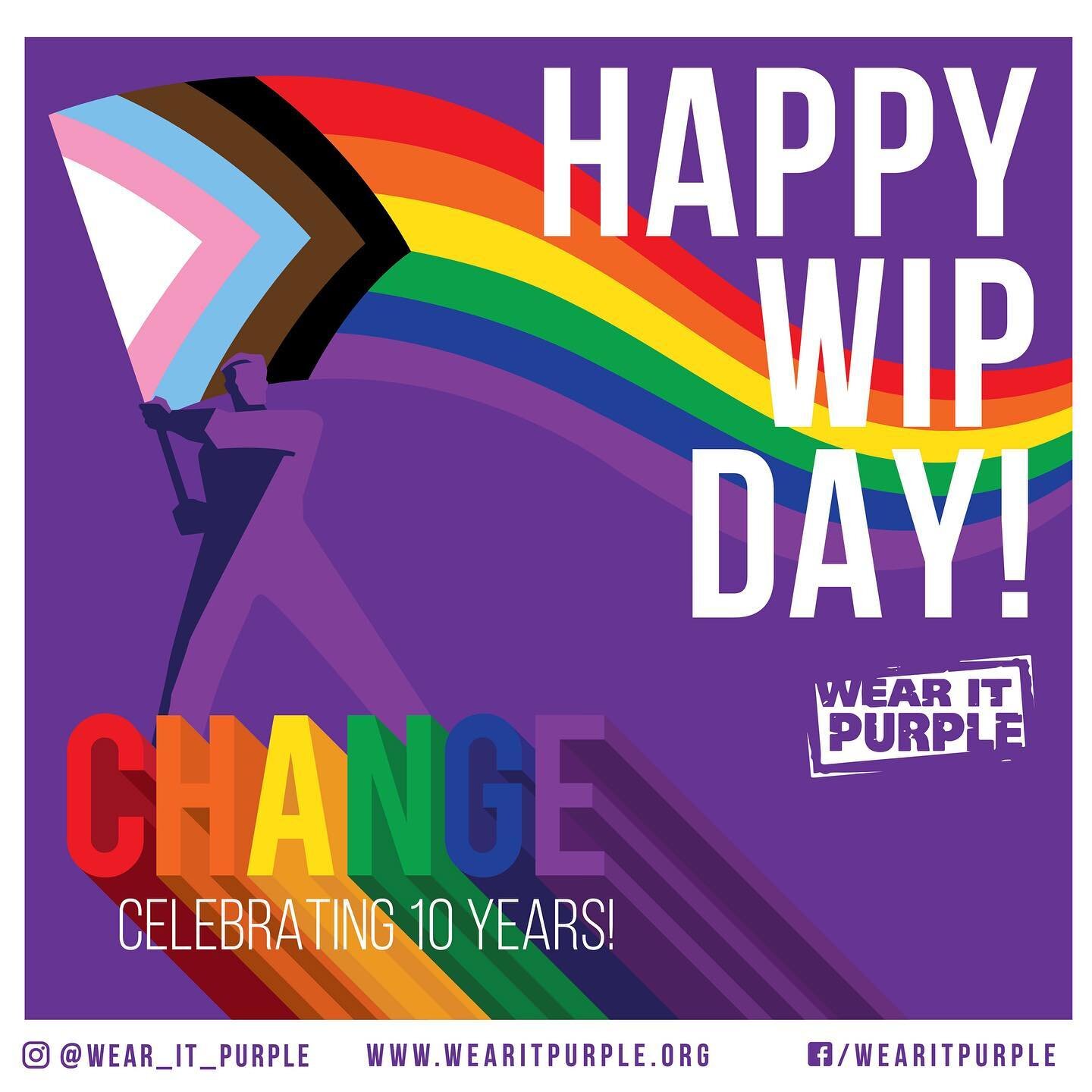 We&rsquo;re wearing it purple today in support of #wearitpurpleday2020 💜💜💜🌈

Wear It Purple&rsquo;s 2020 theme envisions the importance of encouragement, empowerment and emphasis on making effective change for LGBTQ+ people and all minority group