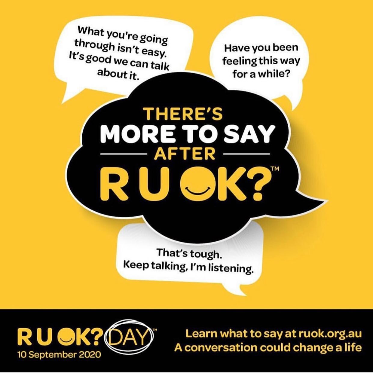 In 2009, Gavin Larkin chose to champion just one question to honour his father and protect other families from the pain his had endured.

RUOK? 

Then he started @ruokday - a suicide prevention charity and movement that aims to start life-changing co