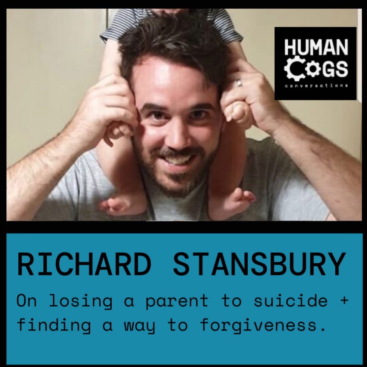 #HumanCogs 
#RichardStansbury @ruokday EPISODE 
🎙🧠🎧 LISTEN NOW! 

This episode of #HumanCogs starts with Richard Stansbury reading his heart-wrenching eulogy to his father. 

Richard says his father had been desperately searching for years, and ha