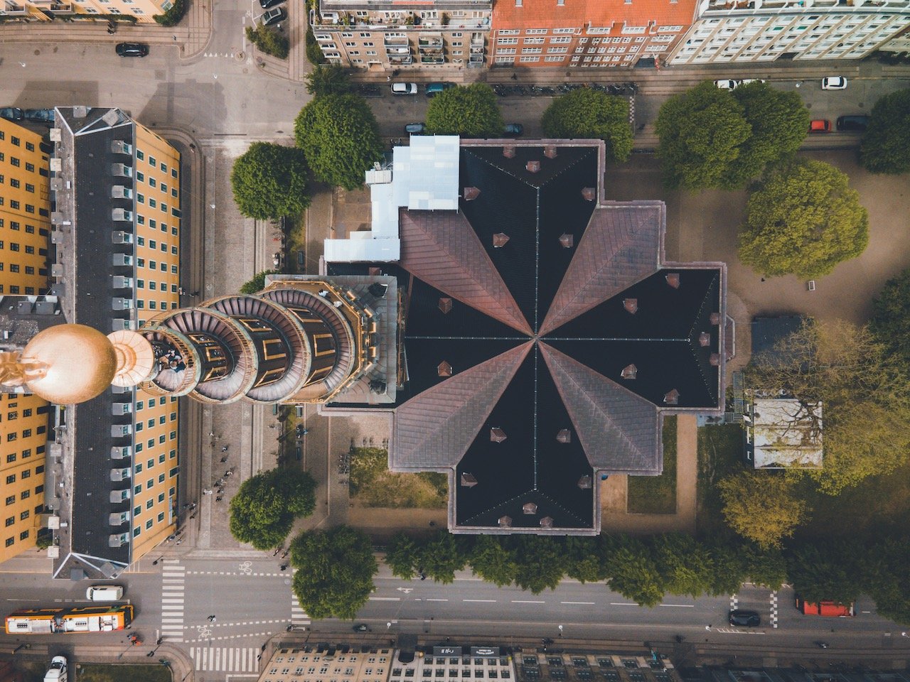   Our Saviour's Church (Von Frelsers Kirke), Copenhagen, Denmark (ISO 200, 4.5 mm,  f /2.8, 1/50 s)  