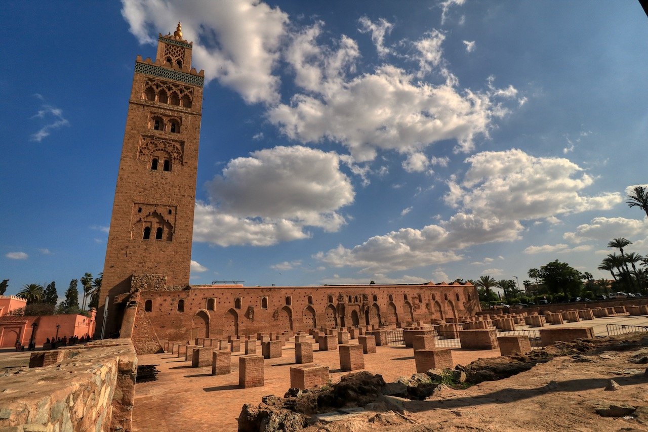   Koutoubia Mosque, Marrakech, Morocco (ISO 200, 11 mm,  f /5, 1/2000 s)  