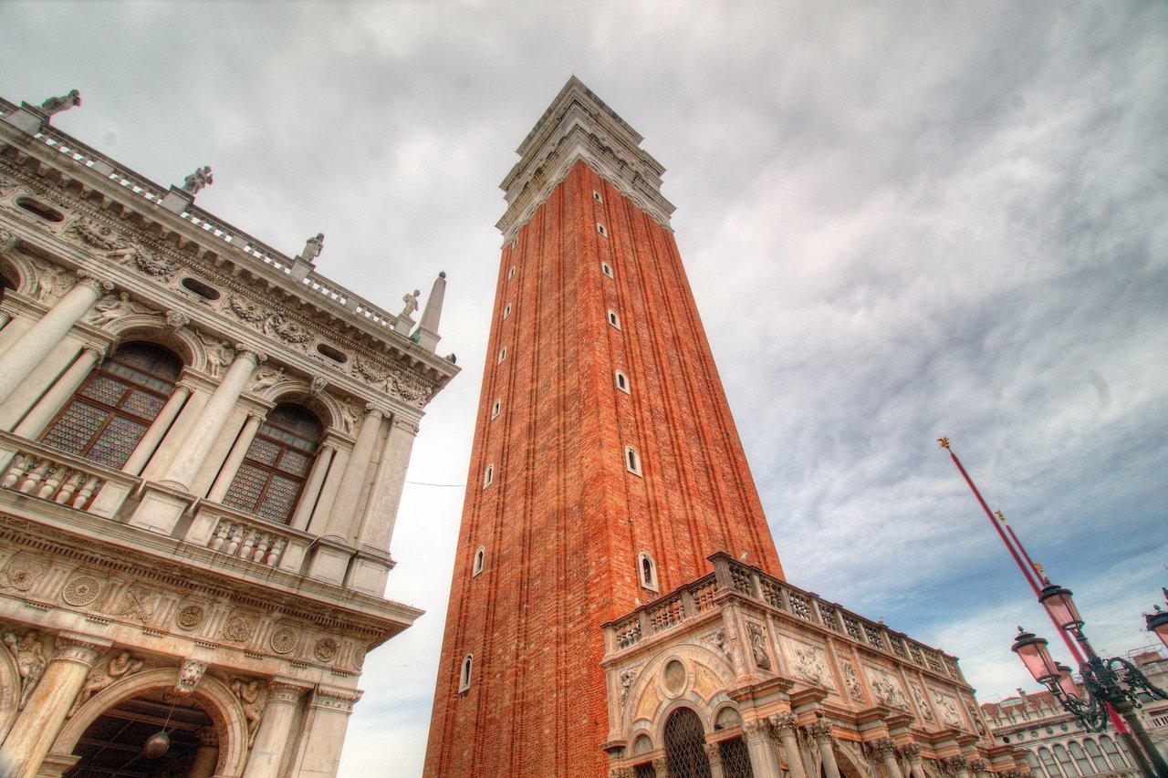   The Campanile, Venice, Italy (ISO 100, 10 mm,  f /11, 1/50 s)  