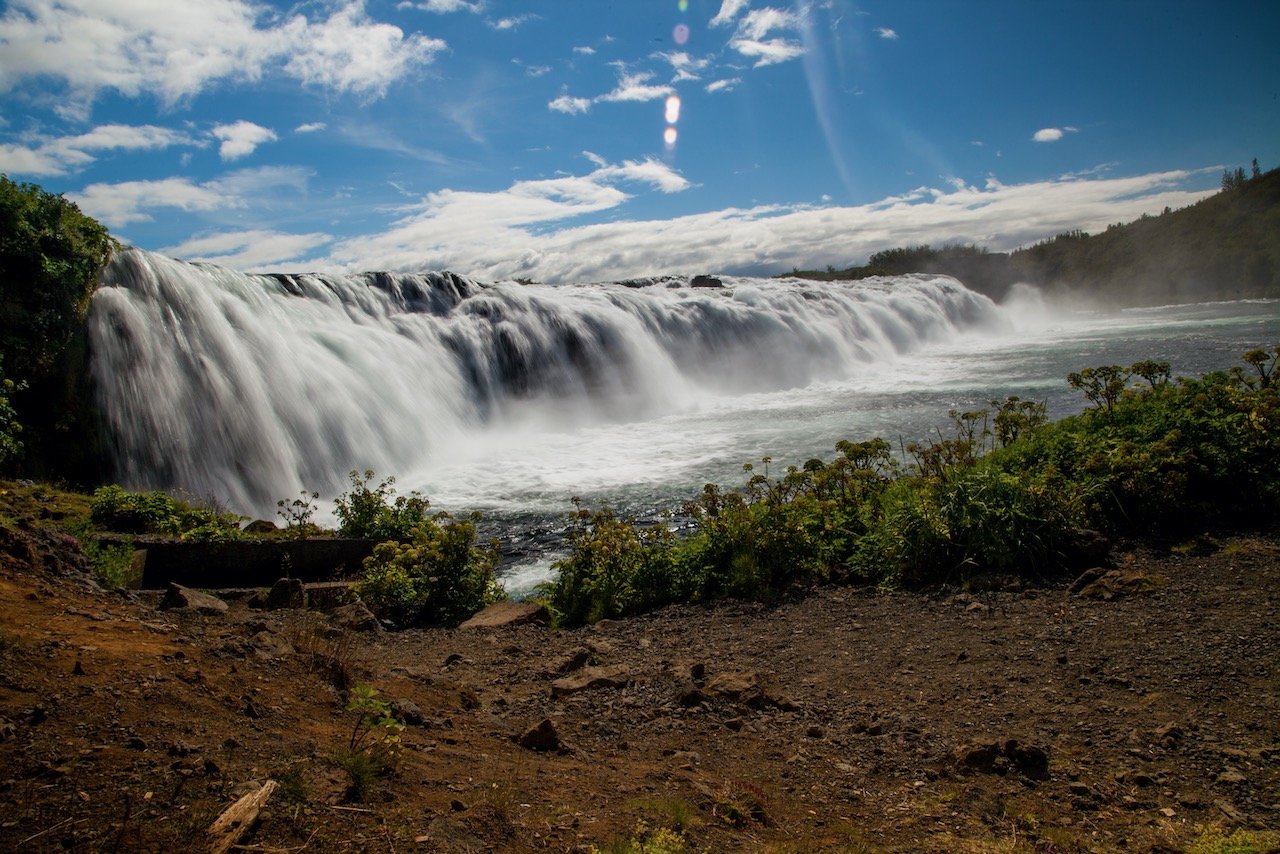   Faxifoss Waterfall, Iceland (ISO 100, 24 mm,  f /22, 1/15 s)  