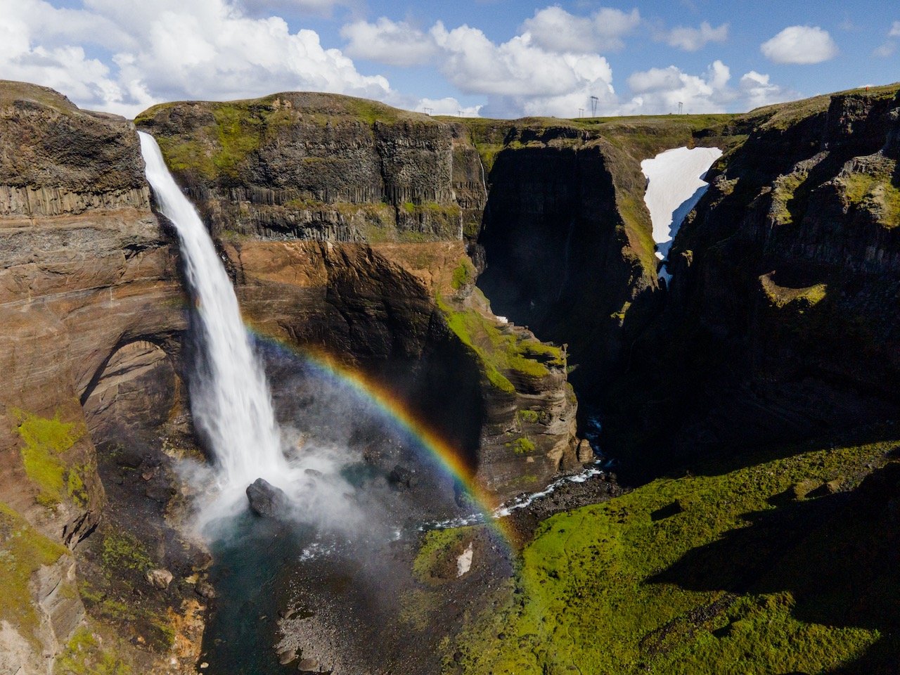   Haifoss Waterfall, Iceland (ISO 380, 4.5 mm,  f /2.8, 1/8 s)  