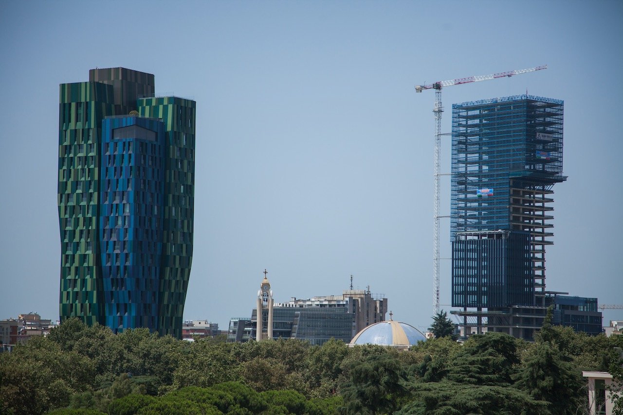   4ever Green Tower, Tirana, Albania (ISO 100, 105 mm,  f /4.0, 1/1600 s)  