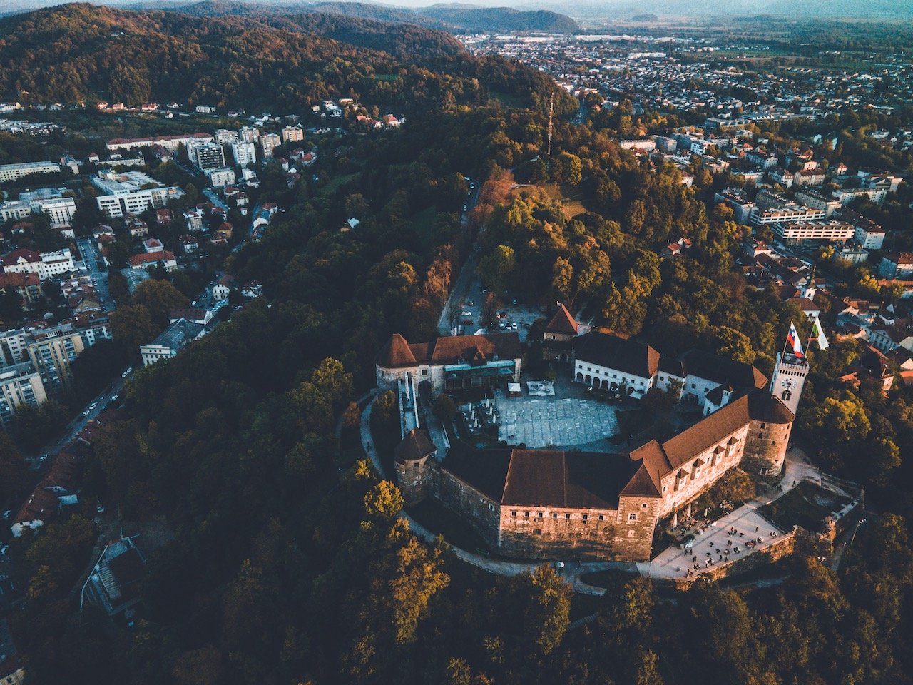   Ljubljana Castle, Ljubljana, Slovenia (ISO 400, 4.5 mm,  f /2.8, 1/25 s)  
