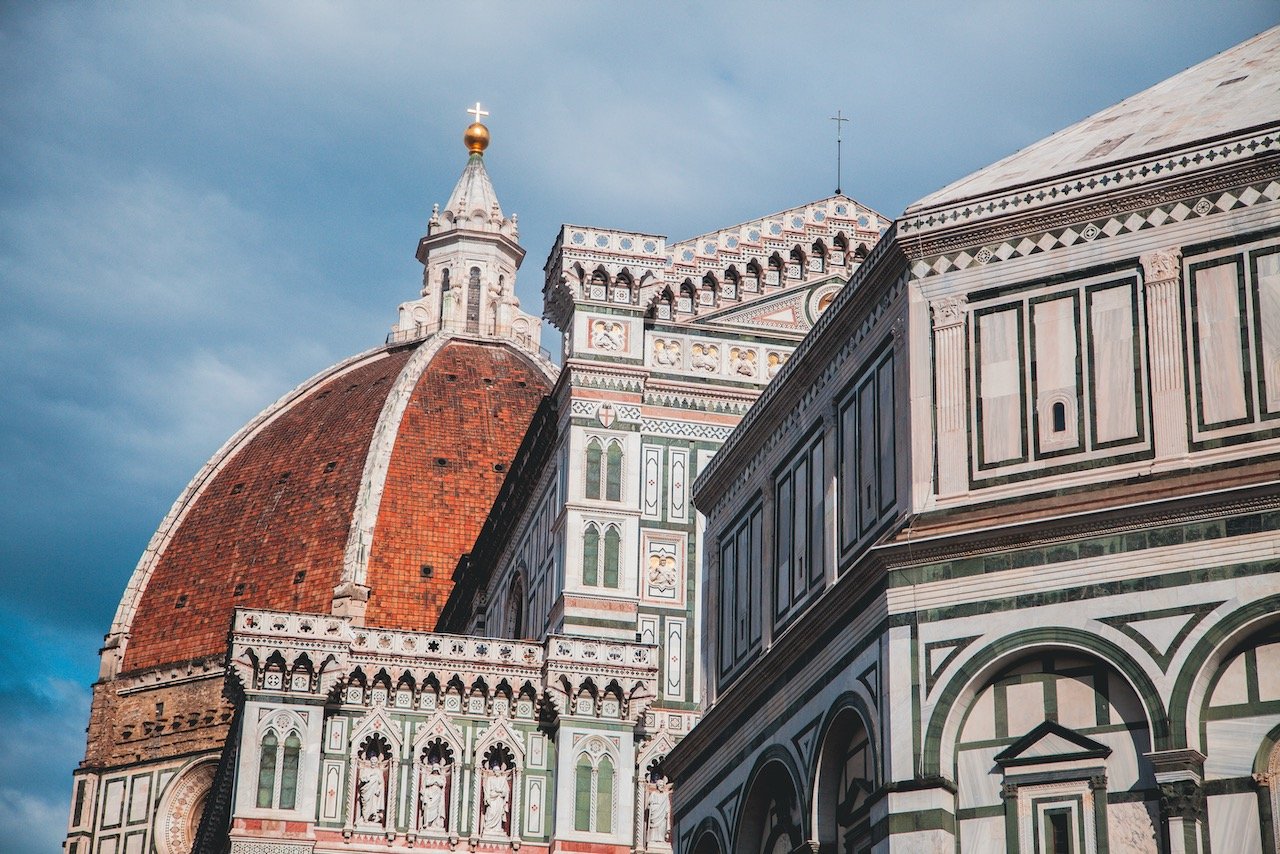   Cathedral of Santa Maria del Fiore, Florence, Italy (ISO 400, 75 mm,  f /4, 1/1250 s)  