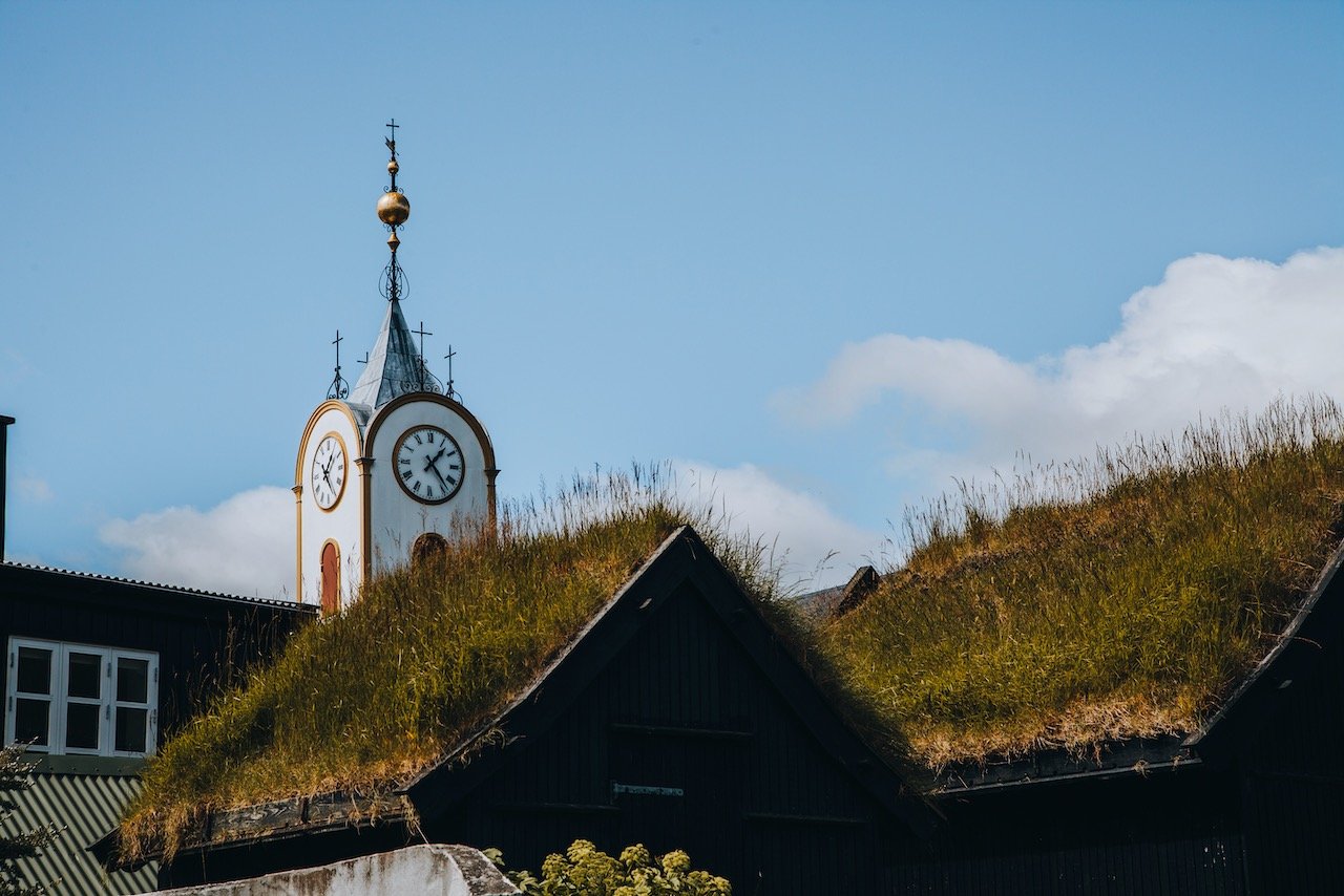   Tórshavn Cathedral, Tórshavn, Faroe Islands (ISO 200, 73 mm,  f /9, 1/640 s)  