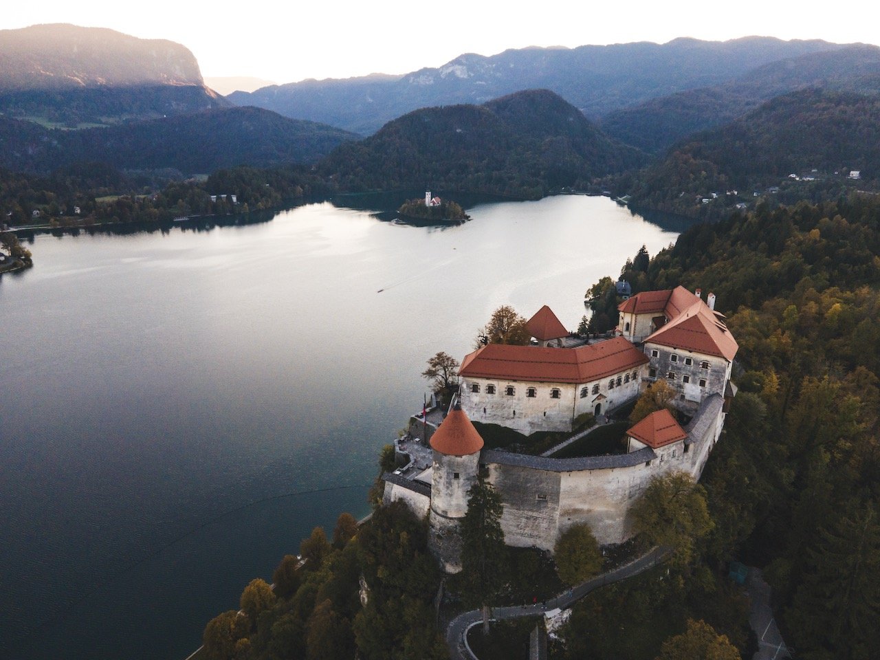   Bled Castle, Bled, Slovenia (ISO 400, 4.5 mm,  f /2.8, 1/25 s)  