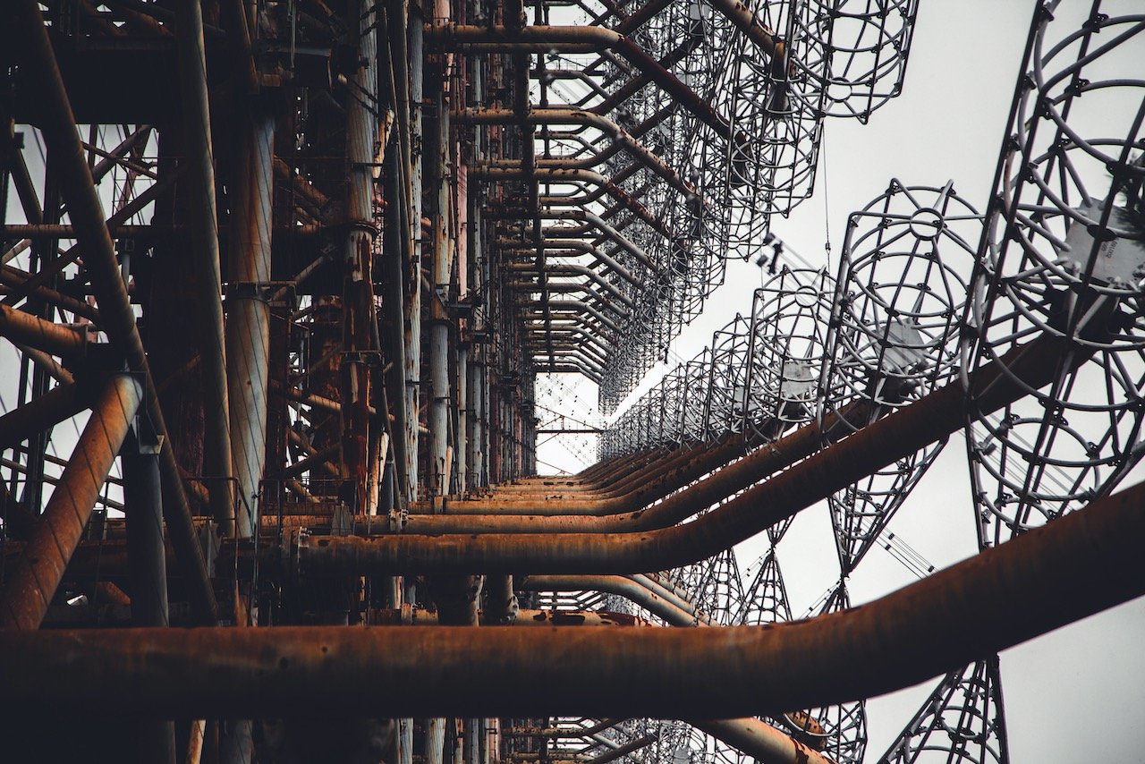   Duga Radar, Chernobyl, Ukraine (ISO 200, 105 mm,  f /5, 1/400 s)  