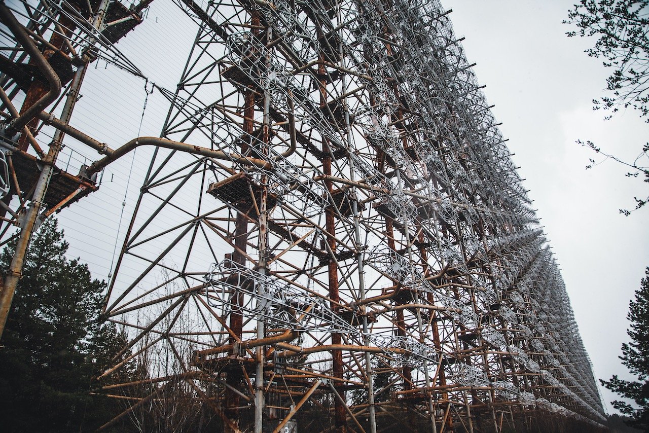   Duga Radar, Chernobyl, Ukraine (ISO 200, 24 mm,  f /5, 1/500 s)  